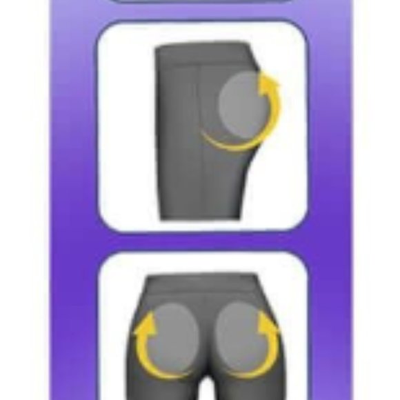 Wojoer Black Jack Disco Powernet Insert Button Leggings Pants 399T269.1 Size XL